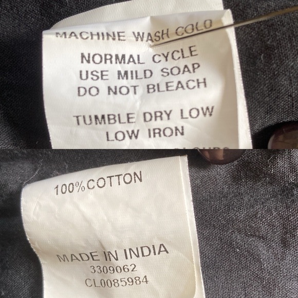 Elegant Cotton-Light Weight Linenish Look Burgundy Dress - Picture 9 of 16